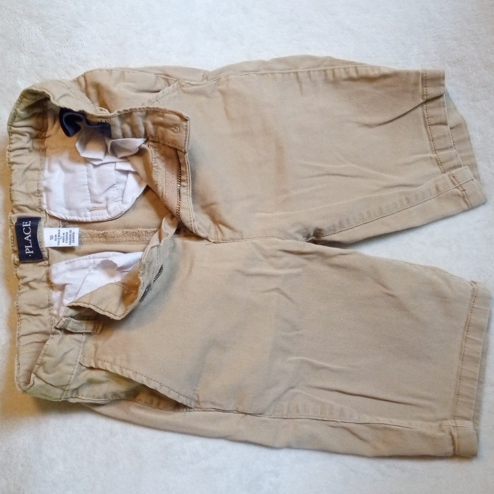 Boys children's place kakhi shorts size 10 slim
